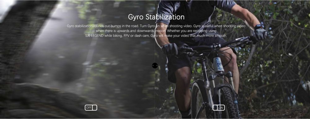 SJCAM SJ6 Legend Sports & Action Camera 4K/24FPS Waterproof, WiFi Remote Control 2.0'' LCD Touch Screen - Grey