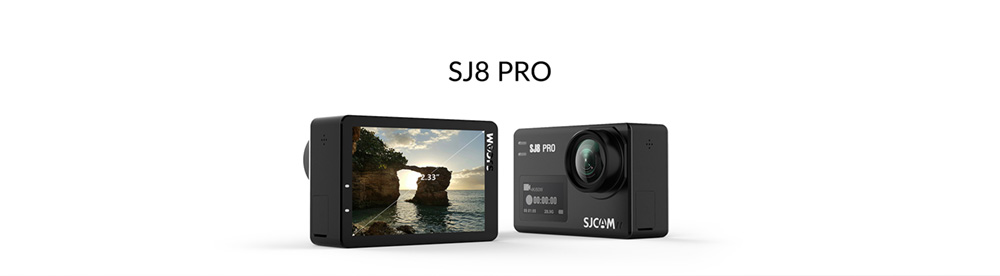 SJCAM SJ8Pro Sports & Action Camera 4K/60FPS Waterproof, WiFi Remote Control Sports DV FPV Camera - Rose Gold