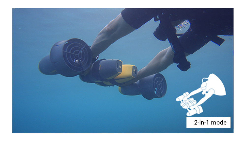 SMACO AH00040 2in1 600W Electric Underwater Propeller