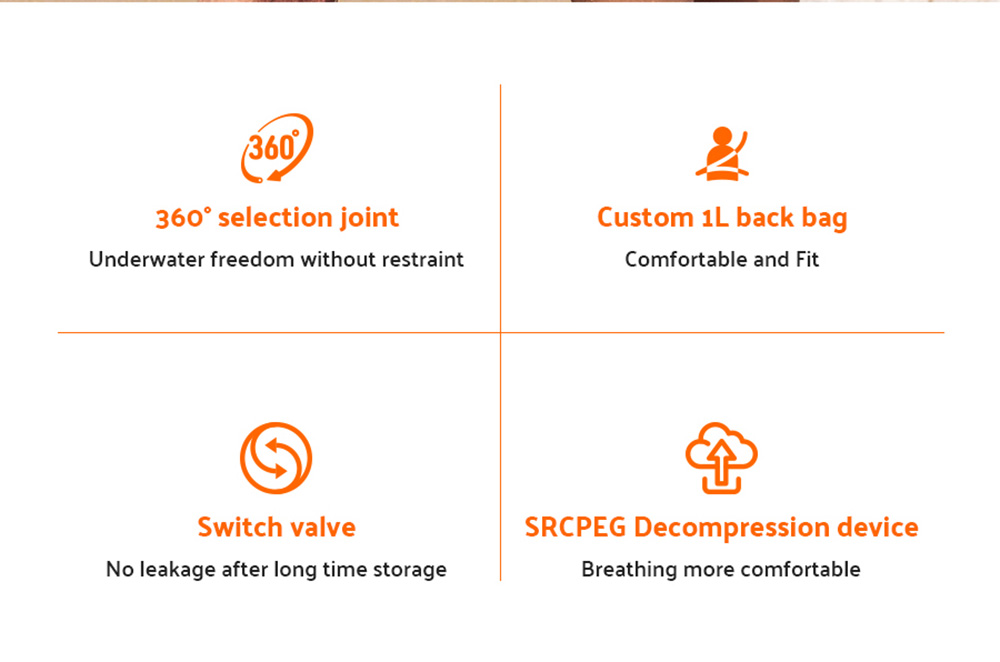 SMACO S400 1L Mini Scuba Diving Tank With DOT Certified 15-20 Minutes Using Time 1L Portable Bag - Green 11 SMACO S400 1L Mini Scuba Diving Tank with DOT Certified 15-20 Minutes Using Time 1L Portable Bag - Green