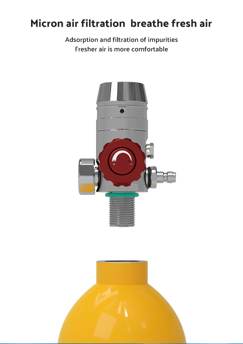 SMACO S400 1L Mini Scuba Diving Tank With DOT Certified 15-20 Minutes Using Time 1L Portable Bag - Green 17 SMACO S400 1L Mini Scuba Diving Tank with DOT Certified 15-20 Minutes Using Time 1L Portable Bag - Green