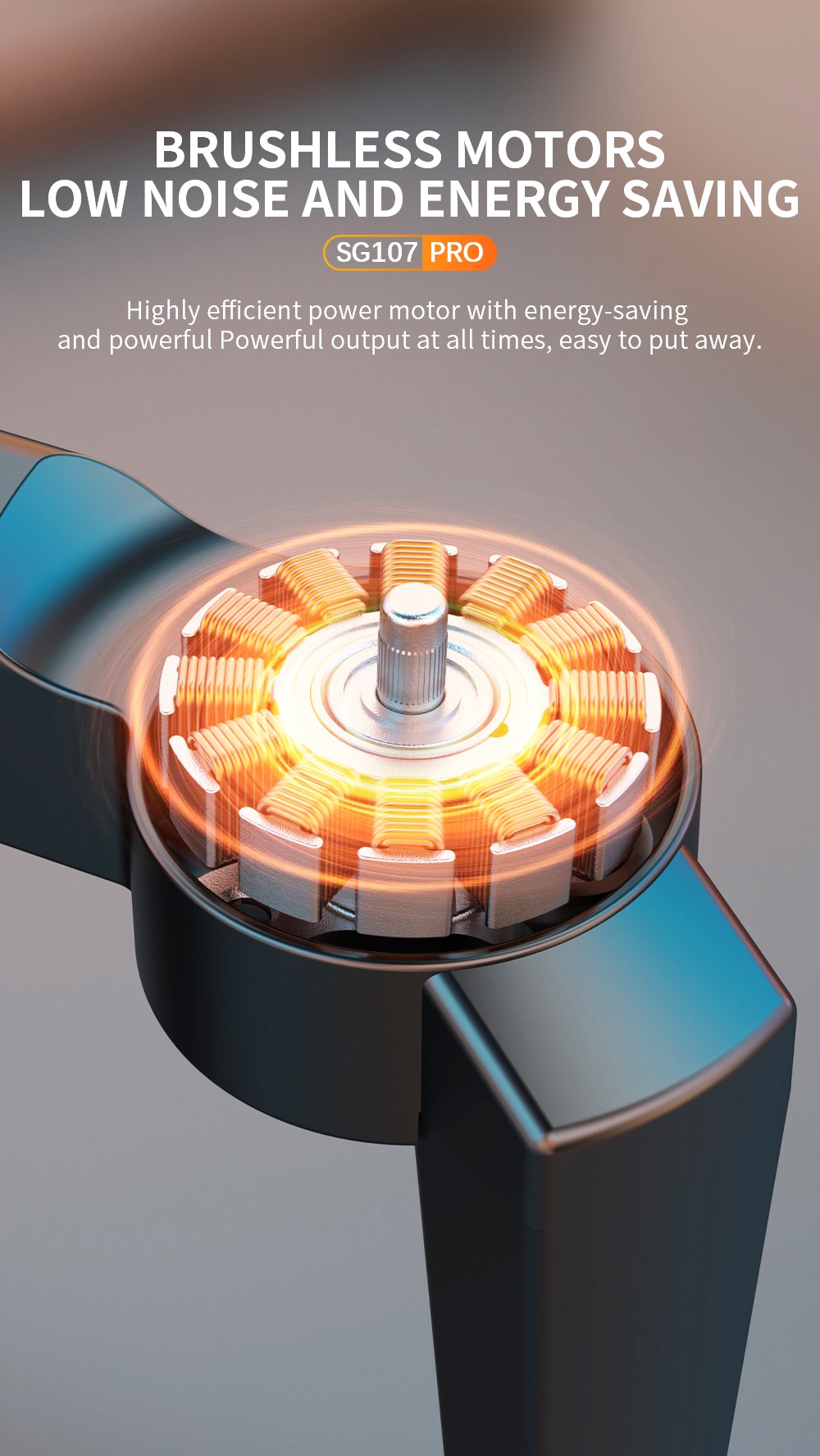 ZLL SG107 Pro RC Drone GPS 4K Profesional 5G WiFi FPV Quadcopter Foldable 1.2KM Distance 120M Height - One Battery