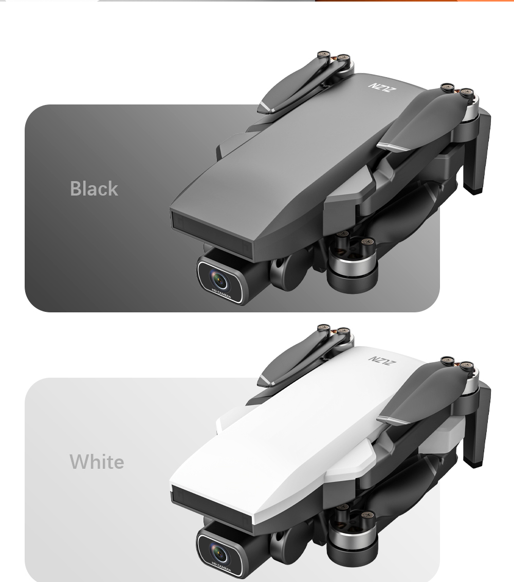 ZLL SG107 Pro RC Drone GPS 4K Profesional 5G WiFi FPV Quadcopter Foldable 1.2KM Distance 120M Height - One Battery