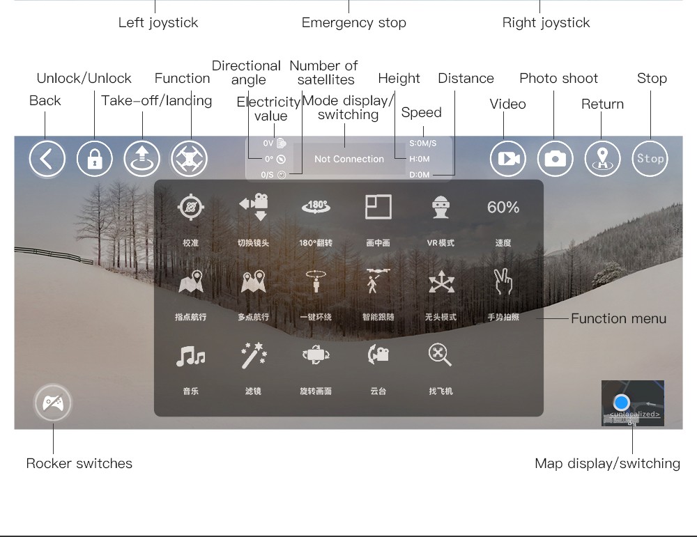 ZLL SG107 Pro RC Drone GPS 4K Profesional 5G WiFi FPV Quadcopter Foldable 1.2KM Distance 120M Height - One Battery
