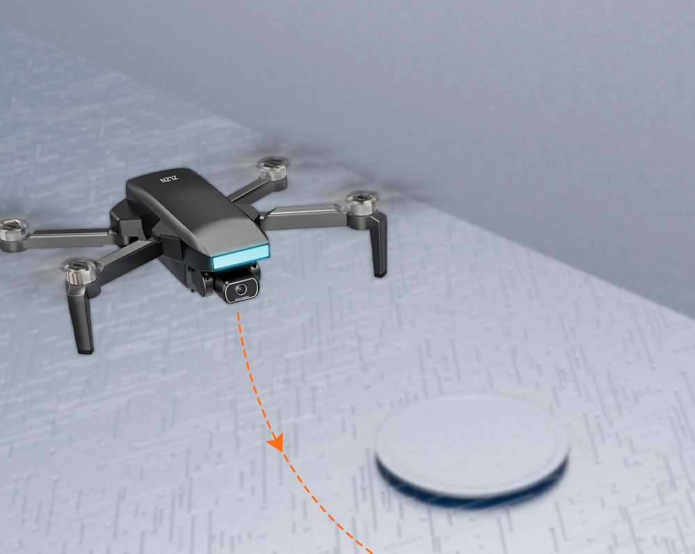 ZLL SG107 Pro RC Drone GPS 4K Profesional 5G WiFi FPV Quadcopter Foldable 1.2KM Distance 120M Height - One Battery