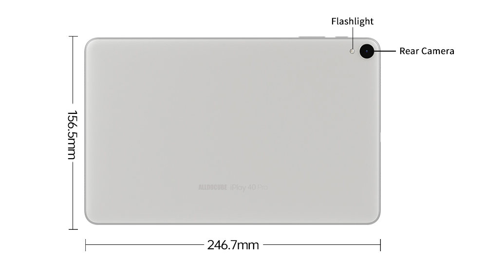 ALLDOCUBE iPlay 40 Pro UNISOC Tiger T618 octa-core Chip LTE Tablet 10.4 Inch 2000*1200 8GB RAM 256GB ROM Android 11 with Keyboard