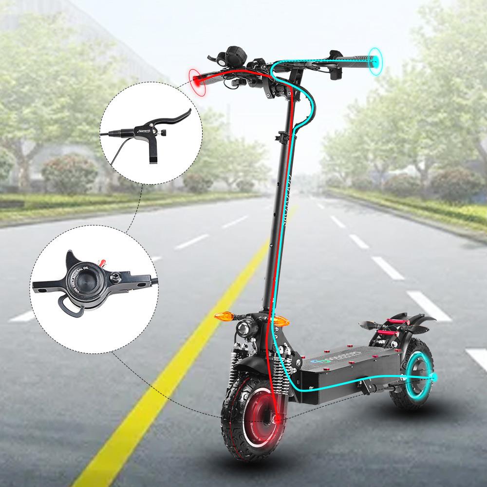 Gogotops GS4 Off Road Electric Scooter 2000W 38.4Ah Battery 80km Range 65km/h Max Speed 150kg Load