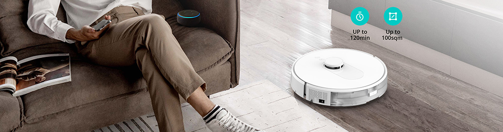 360 S8 Robot Vacuum Cleaner LIDAR SLAM 2700Pa Mop 360ml Dustbin 320ml 3-Level Water Tank Multifloor Map Management Edge