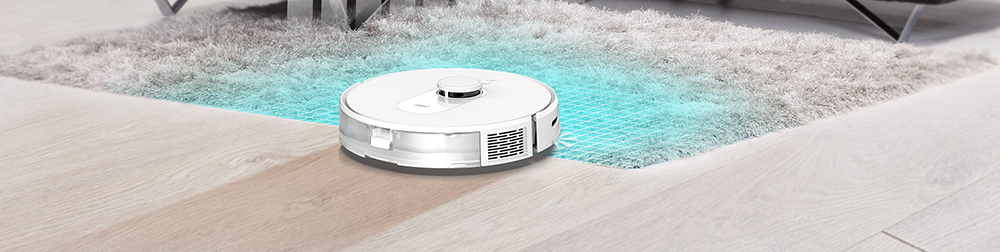 360 S8 Robot Vacuum Cleaner LIDAR SLAM 2700Pa Mop 360ml Dustbin 320ml 3-Level Water Tank Multifloor Map Management Edge