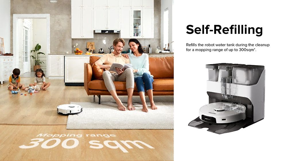 Roborock S7 MaxV Ultra self-cleans and refills its mop - Android