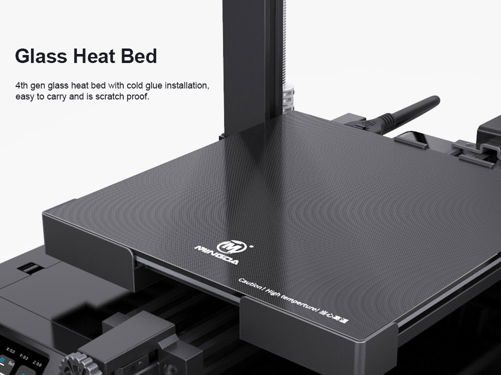 MINGDA Magician X Modular 3D Printer, Direct Drive Extruder, Auto Leveling, 32Bit Mainboard, Ultra-Silent, 230*230*260mm