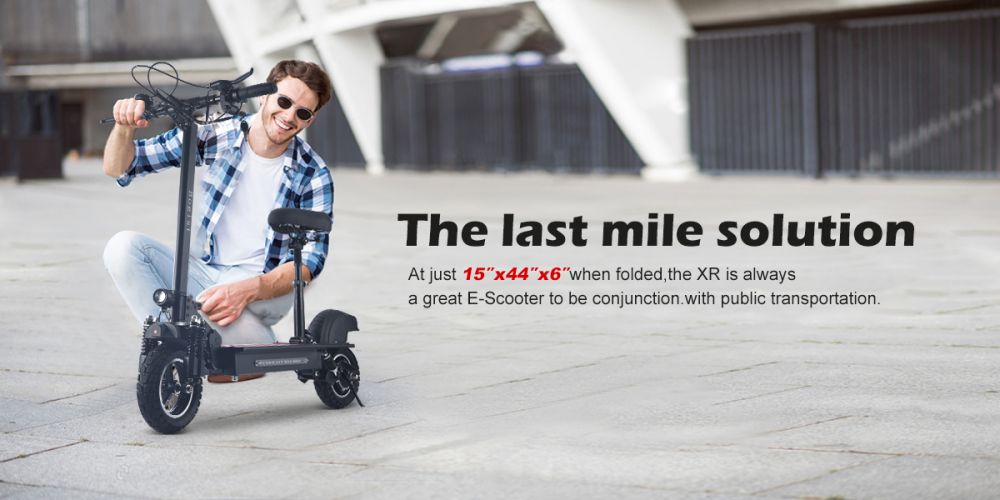 BOGIST E5 600W Powerful Electric Scooter with Great Light & Convenient Bag, with Seat Saddle