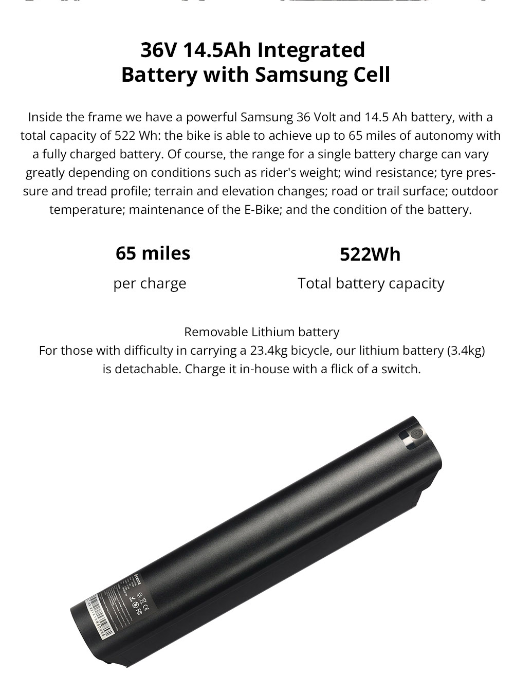 ESKUTE Polluno Electric Bicycle 28 Inch 250W Rear-Hub Motor 25Km/h Max Speed 36V 14.5Ah Battery For 65 Miles Range Urban Bike 16 ESKUTE Polluno Electric Bicycle 250W Rear-hub Motor 14.5Ah Battery for 65 Miles Range Urban Bike