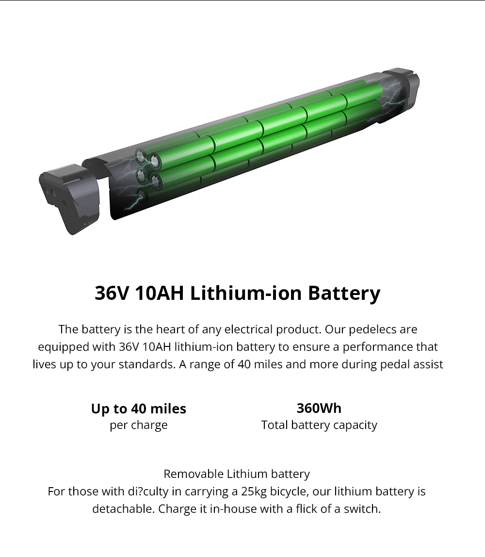 ESKUTE Wayfarer City E-bike Netuno Electric Bicycle 250W Rear-hub Motor 10Ah Battery For 65 Miles Range 16 ESKUTE Wayfarer City E-bike Netuno Electric Bicycle 250W Rear-hub Motor 10Ah Battery for 65 Miles Range