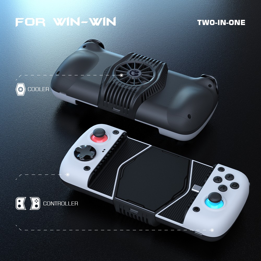 GameSir X3 Type-C Game Controller & Cooler with 4000 mm² Cooling Area, RGB Backlight, Compatible with Android 9