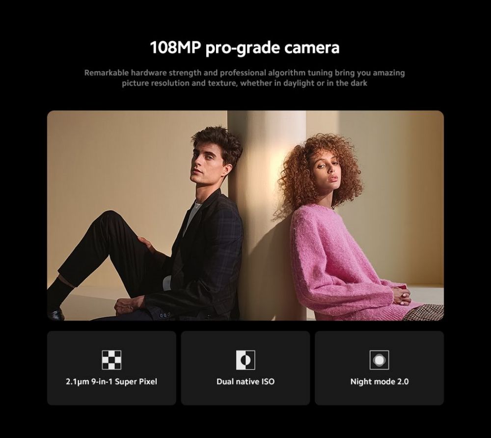 Global Version Xiaomi Mi 11T Cellphone 8GB 256GB Dimensity 1200-Ultra Octa Core 67W Charging 108MP Camera Celestial Blue