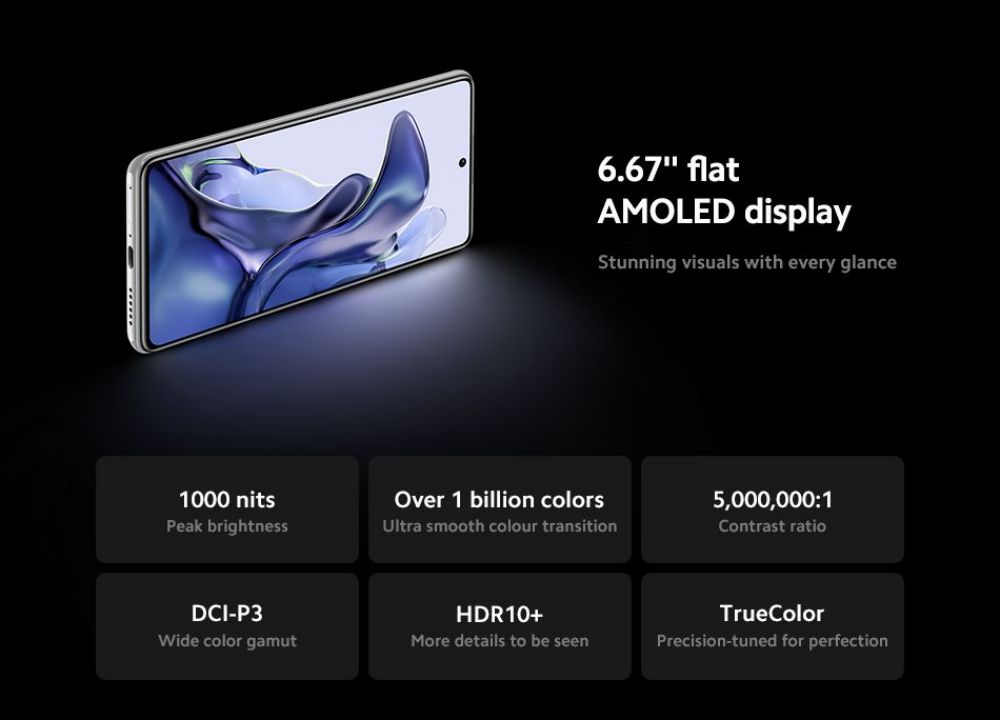 Global Version Xiaomi Mi 11T Cellphone 8GB 256GB Dimensity 1200-Ultra Octa Core 67W Charging 108MP Camera Celestial Blue