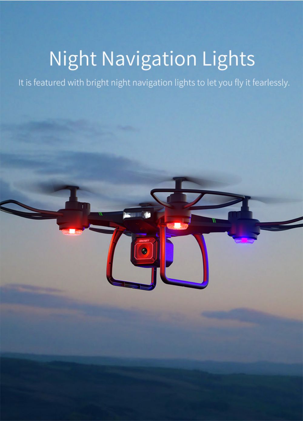 JJRC H105 2.4G RC Drone Airborne Gyro Rotation Quadcopter RTF 3 Advanced Training Mode for Beginner - Green 3 Batteries