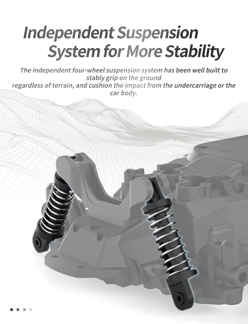 JJRC Q102 1/14 2.4G Racing RC Car 20km/h Max Speed 25 Mins Using Time RC Toy - Red