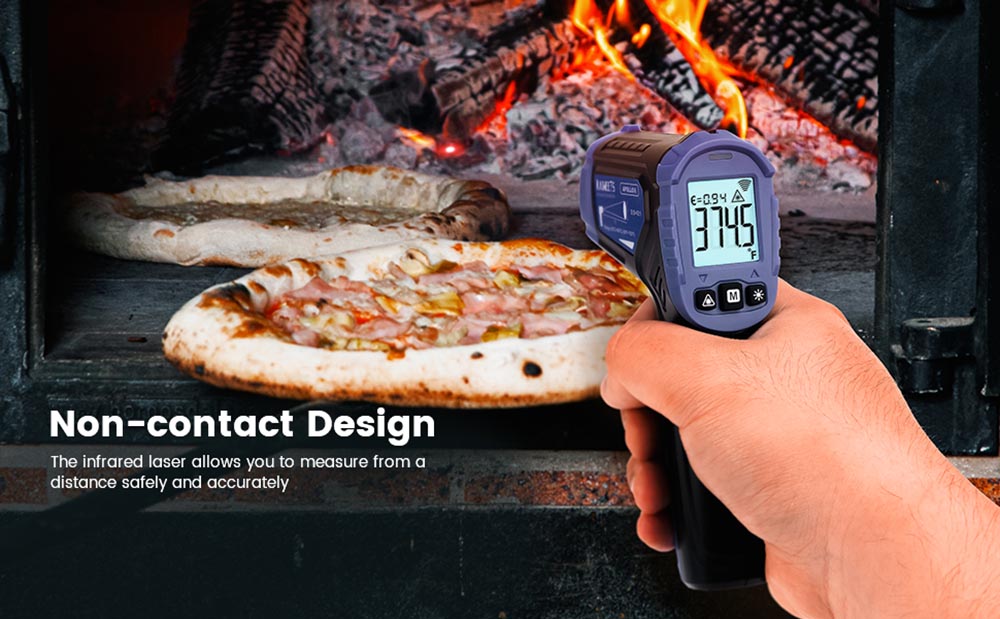 KAIWEETS Apollo 6 Non-Contact Infrared Thermometer (NOT for Humans), Temperature Gun - Black with Dark Green 15 KAIWEETS Apollo 6 Non-Contact Infrared Thermometer (NOT for Humans), Temperature Gun - Black with Dark Green