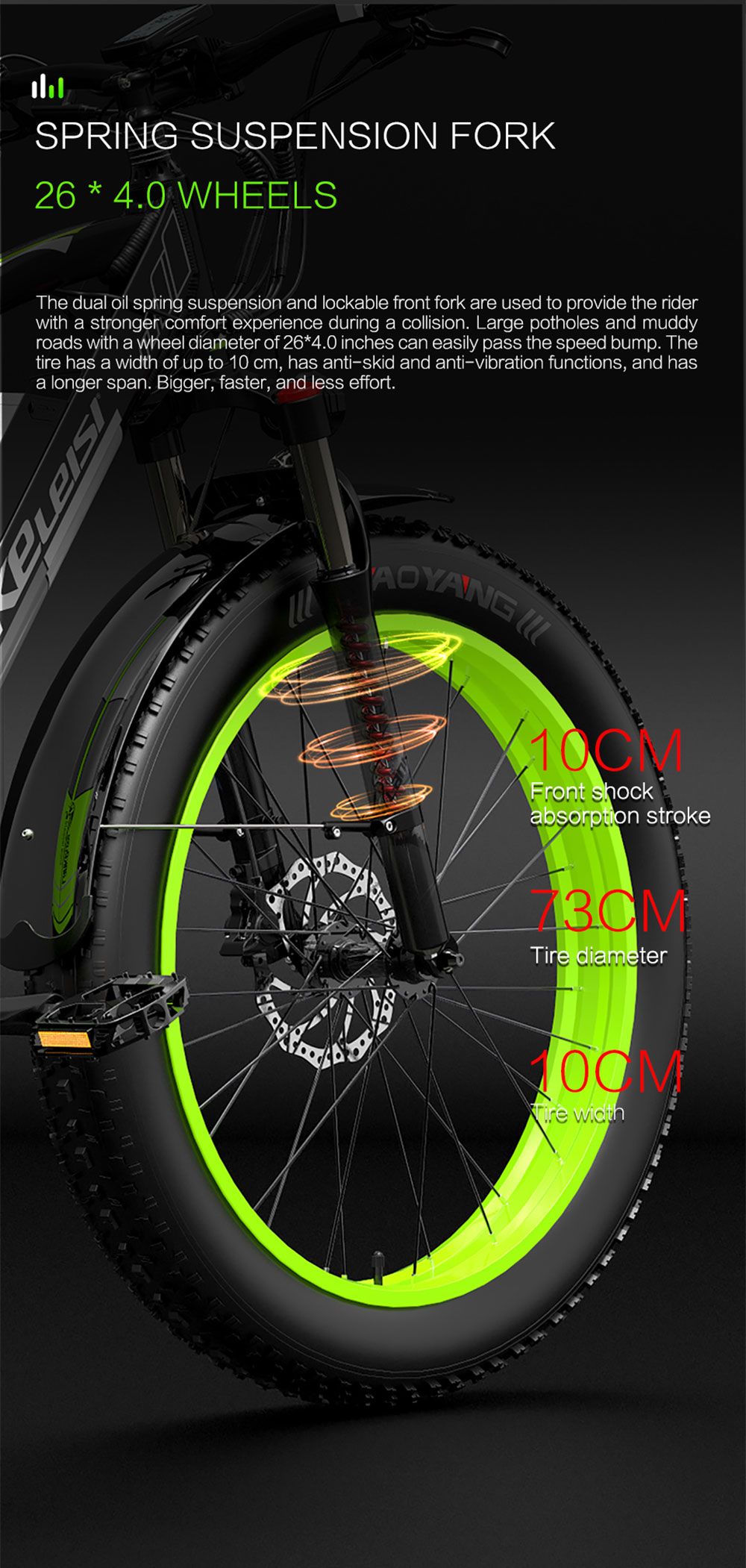 Electric bike hot sale fat wheels