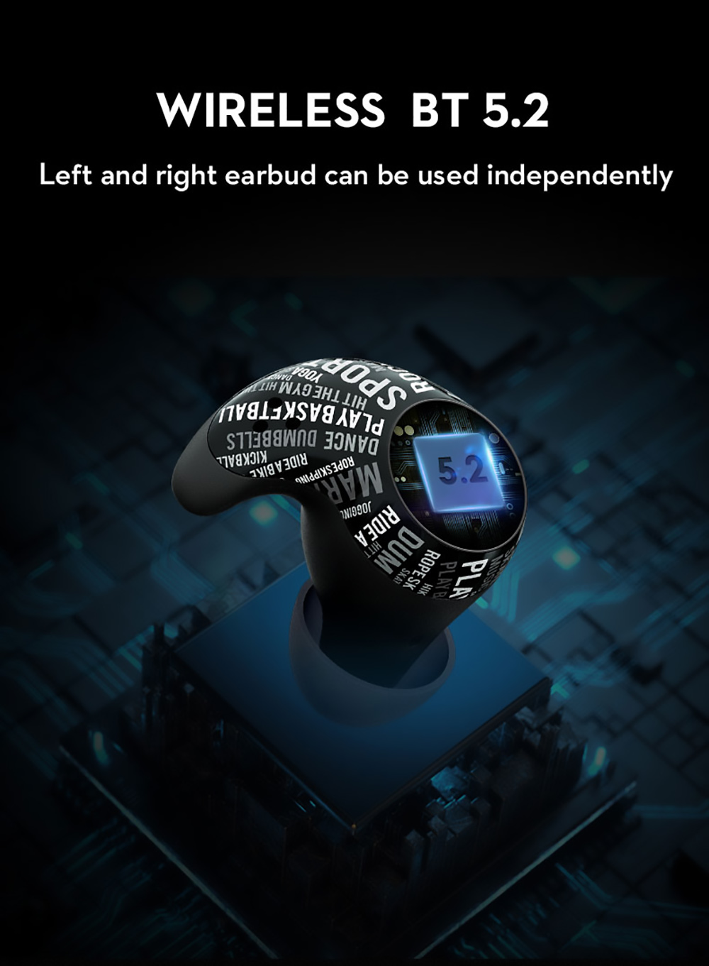 Mifo S Bluetooth 5.2 ANC Blanced Armature TWS Earphones, Adaptive ANC, Strong Mild Passthrough, IPX7 Waterproof, 40H Playtime, Charge 15mins Play For 2 Hours, Low Latency Mode, Sleep Mode, Blue 17 Mifo S Earbuds Active Noise Cancelling True Wireless Bluetooth 5.2 Earphone - Emerald Blue