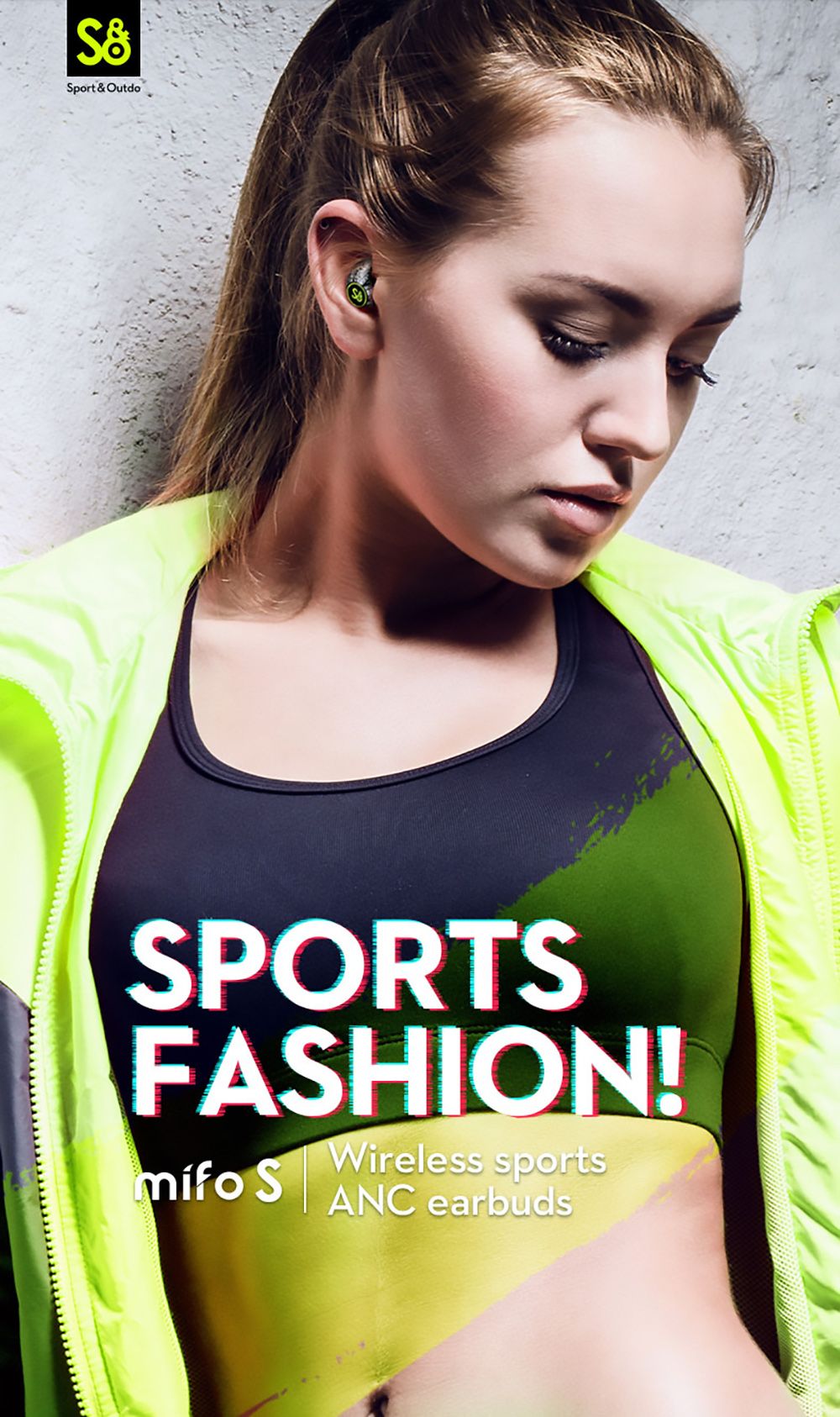 Mifo S Bluetooth 5.2 ANC Blanced Armature TWS Earphones, Adaptive ANC, Strong Mild Passthrough, IPX7 Waterproof, 40H Playtime, Charge 15mins Play For 2 Hours, Low Latency Mode, Sleep Mode, Gem Green 4 Mifo S Earbuds Active Noise Cancelling True Wireless Bluetooth 5.2 Earphone - Gem Green