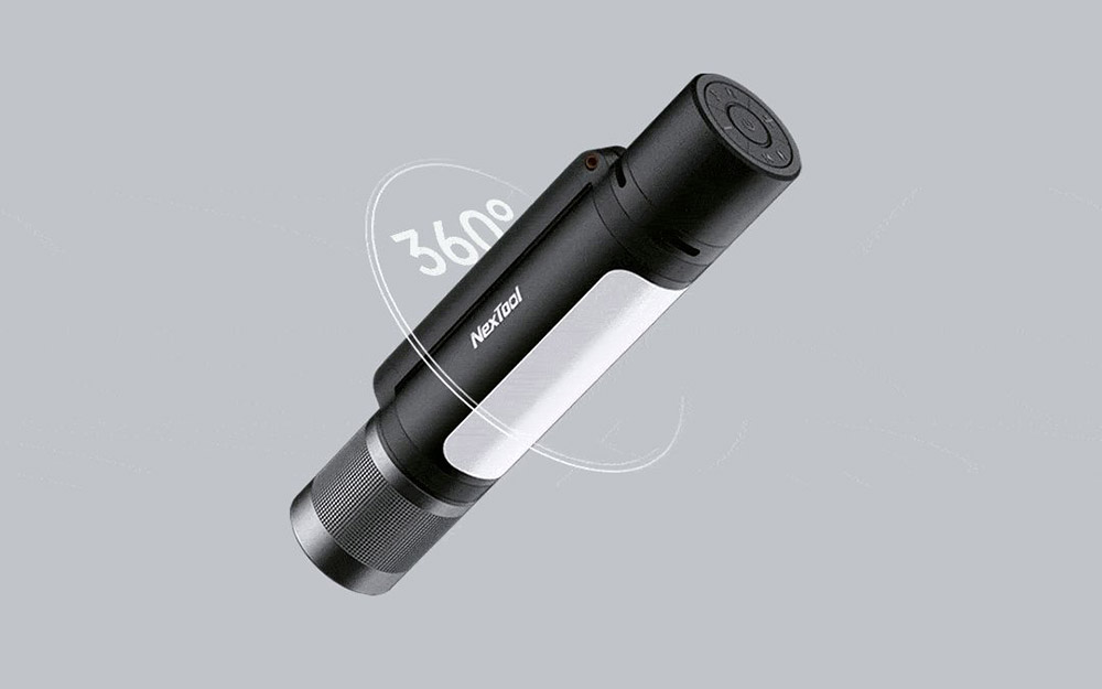 Nextool 12 In 1 900lm Music Pulse Lamp, Telescopic Focus, 245M Long Range LED Flashlight Torch, Mini Speaker Power Bank