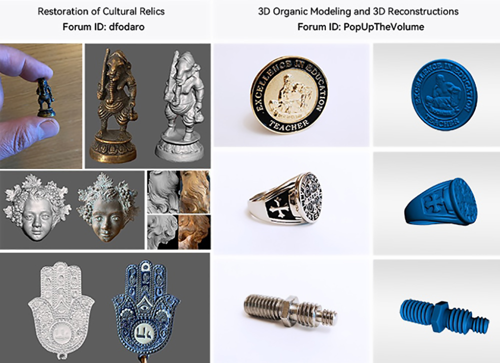 Revopoint MINI 3D Scanner, 0.02mm Precision, High Resolution Blue Light, 0.05mm Point Distance, 10fps Scan Speed