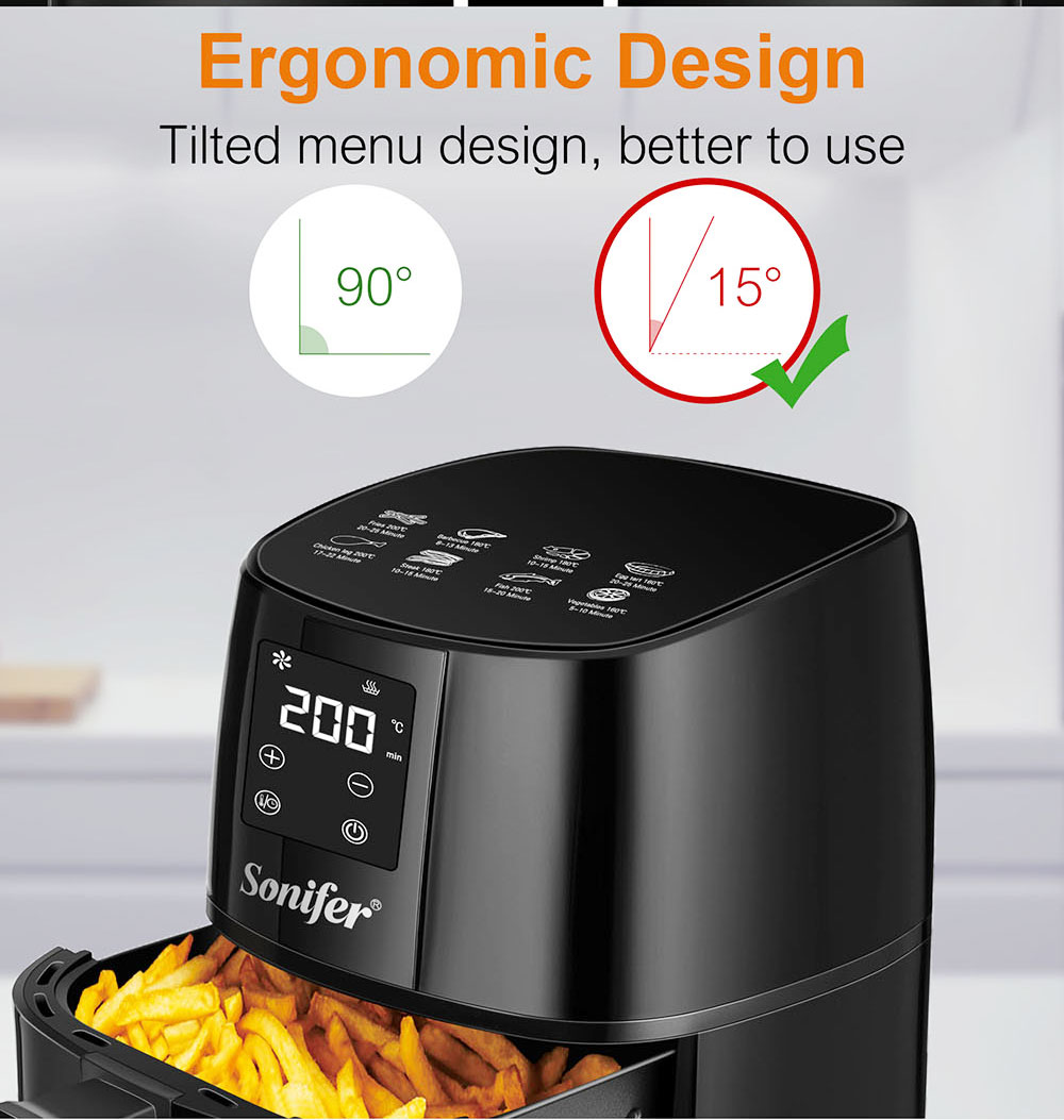 Sonifer SF1010 1400W 4.2L Air Fryer