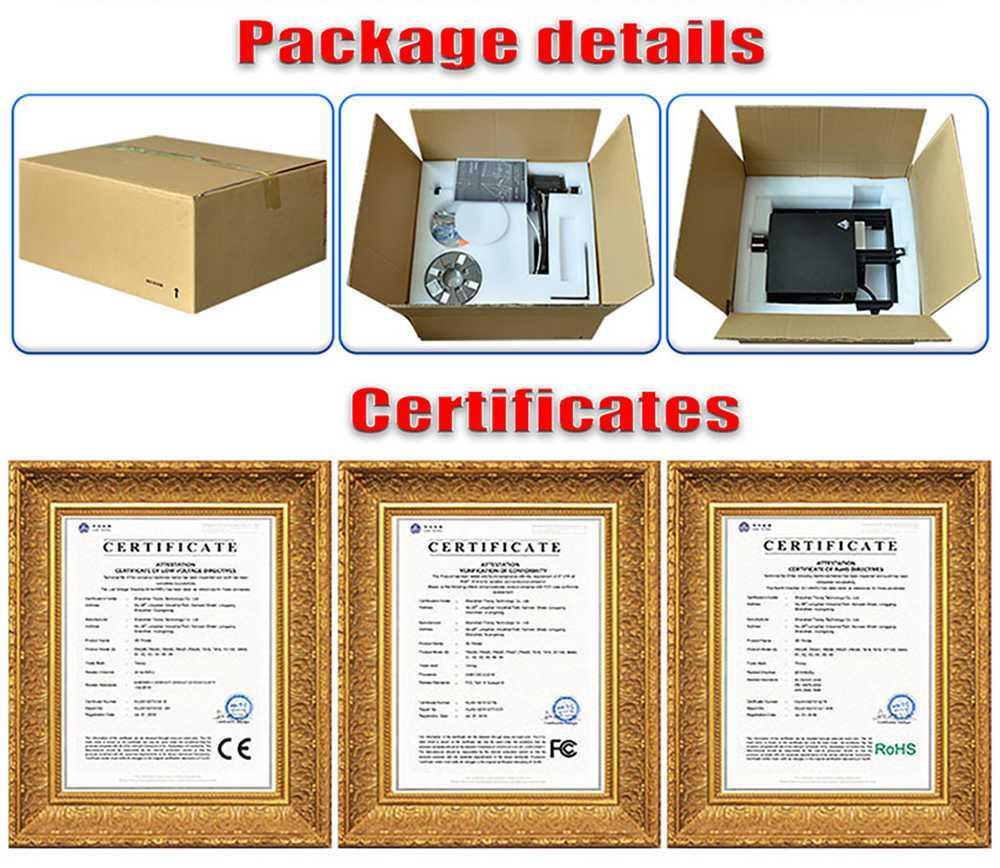 TRONXY XY-2 Pro Titan 3D Printer, Titan Extruder, Filament Runout Detection, Ultra-Quiet Resume Printing, 255x255x245mm