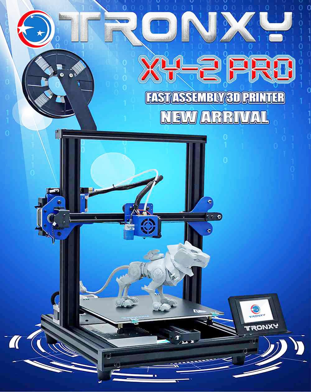 TRONXY XY-2 Pro 3D Printer, Titan Extruder, Resume Print, Auto Leveling, 255*255*260mm 12 TRONXY XY-2 Pro 3D Printer, Titan Extruder, Resume Print, Auto Leveling, 255*255*260mm