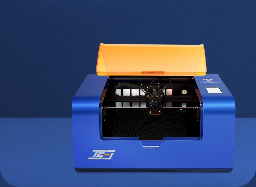 TWO TREES TS3 10W Laser Engraver Cutter LD+FAC+C with Fume Filtration for Cylindrical Objects Cans 200x300mm
