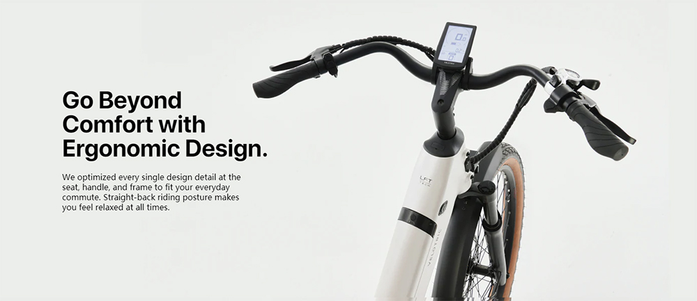 Velotric Discover 1 Electric Bicycle 500W Motor Max Speed 25km/h 48V 15Ah Battery 97KM Max Range - Black