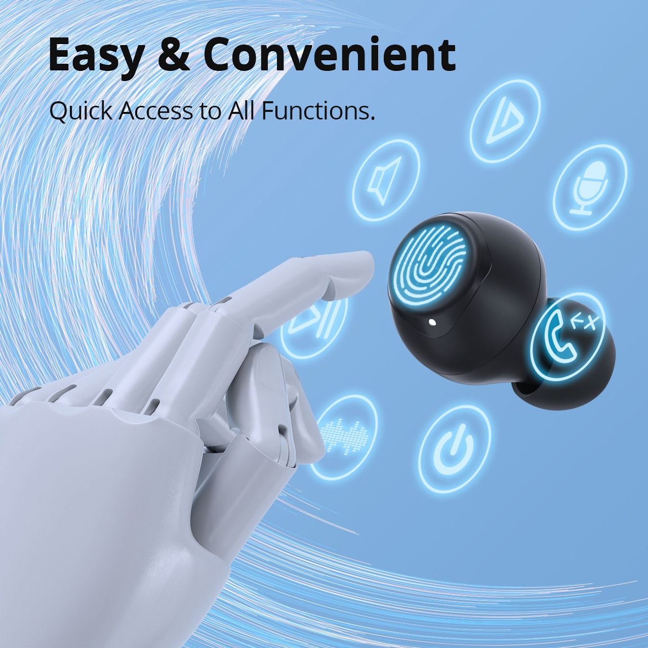 Tronsmart Onyx Pure Hybrid Dual Driver TWS Earbuds