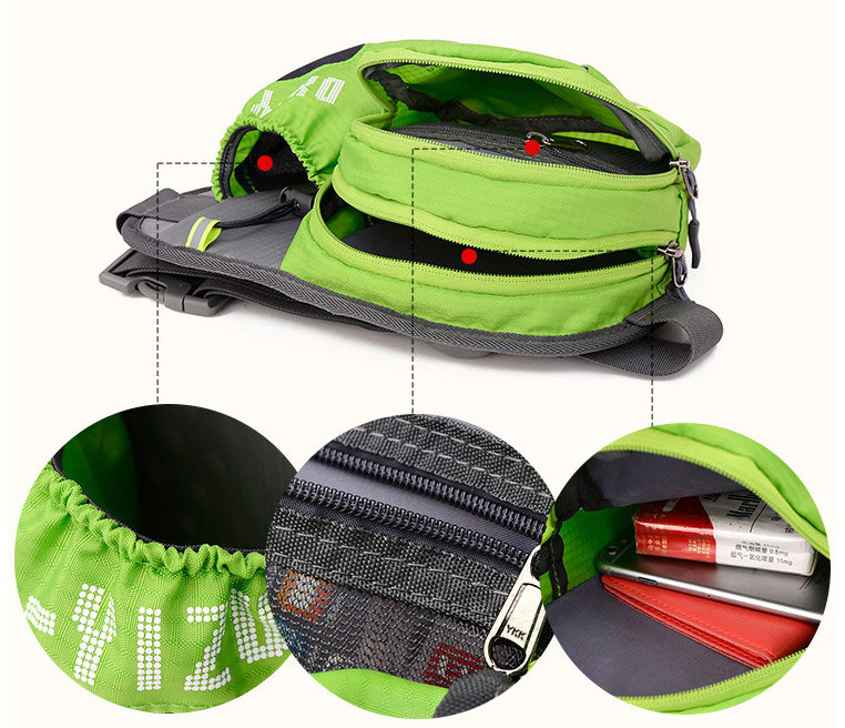 Fashion Waist Bag for Men and Women - Blue Color 5 Fashion Waist Bag for Men and Women - Blue Color