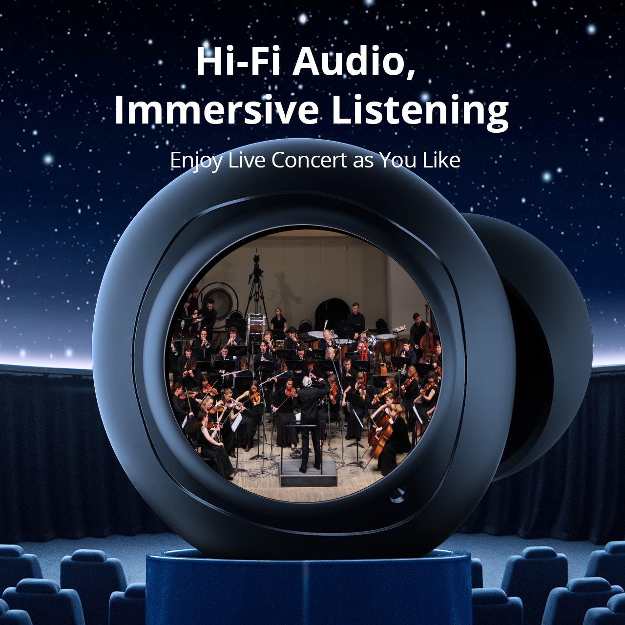 Tronsmart Onyx Pure True Wireless Earbuds, Dynamic Driver Balanced Armature, HiFi Audio, 3EQ Modes, 7H Battery Life