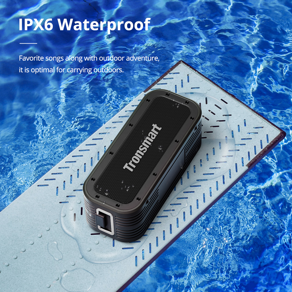 Loa ngoài trời di động Tronsmart Force X 60W Bluetooth chống nước IPX6 Phiên bản 5.0