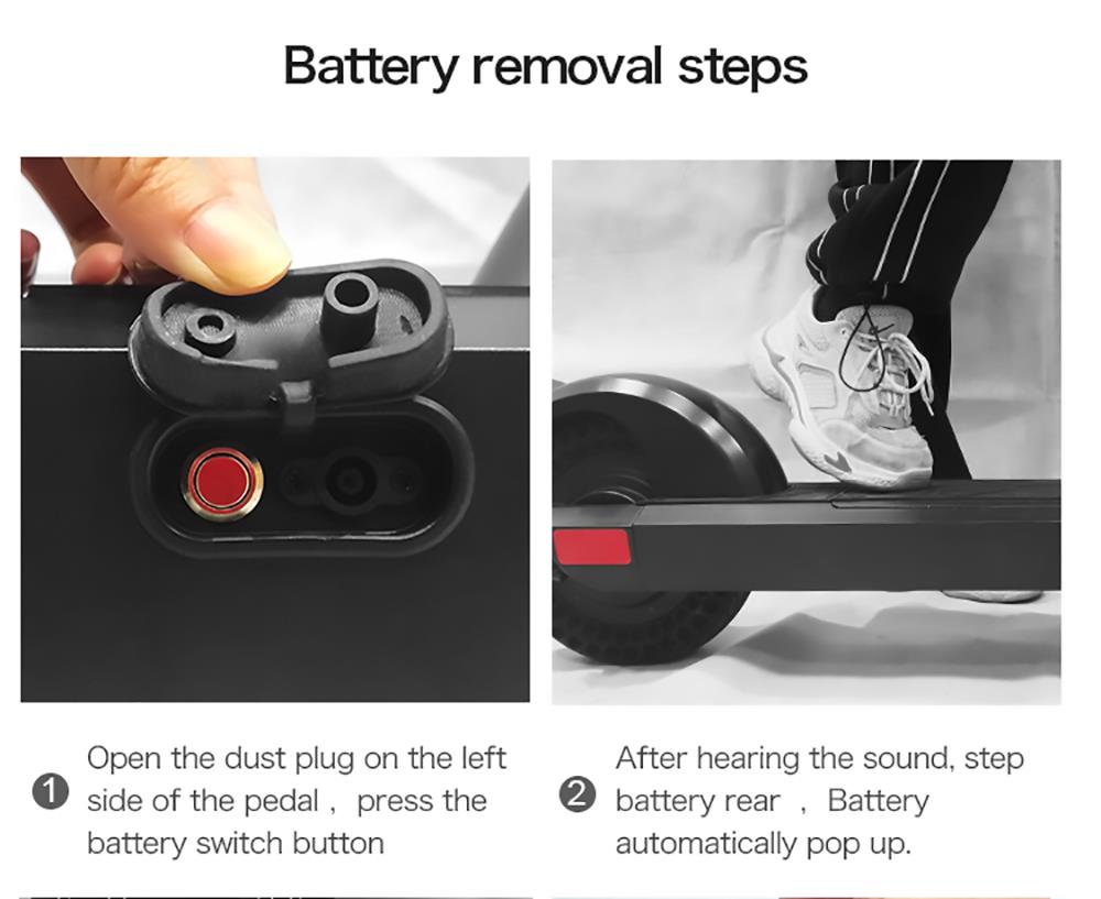 Mankeel Pioneer Electric Scooter 10 Inch Tires 500W Motor 25Km/h Max Speed 48V 10Ah IP68 Removable Battery 35-40km Range 120kg Max Load Double Drum Brakes 23 Mankeel Pioneer Electric Scooter 10'' Tires 10Ah Battery 35-40km Range 120kg Max Load