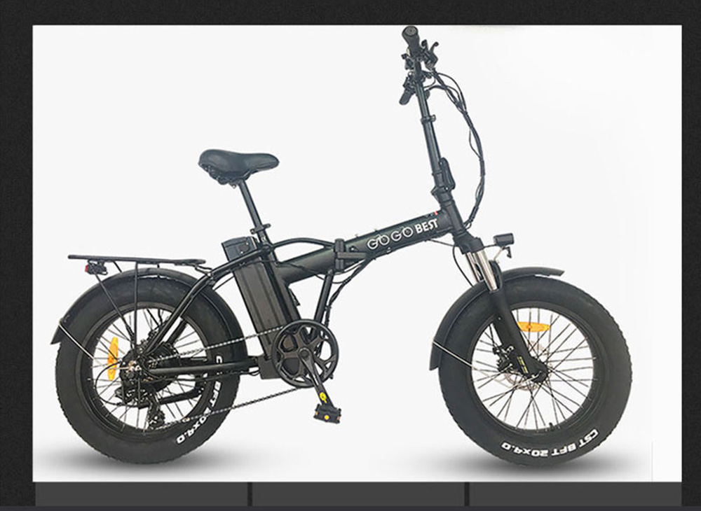 Best reviews of ⌛ GOGOBEST GF300 Electric Folding Bike Moped Bicycle 1000W Brushless Motor 48V 12.5Ah Battery 25km/h Max Speed - Black 👏 26 GOGOBEST GF300 Electric Folding Bike Moped Bicycle 1000W Brushless Motor 48V 12.5Ah Battery 25km/h Max Speed - Black