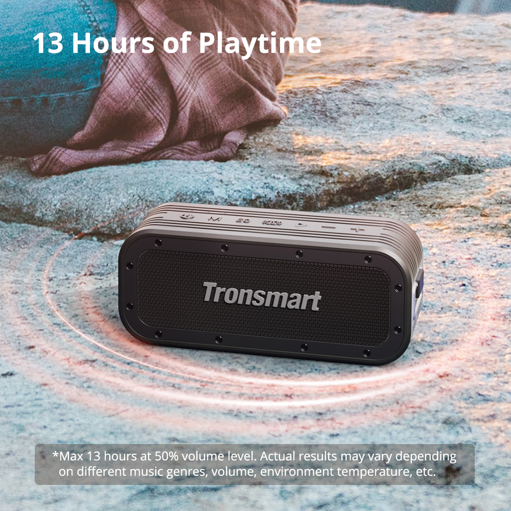 Tronsmart Force X 60W Tragbarer Outdoor-Lautsprecher IPX6 Wasserdicht Bluetooth Version 5.0