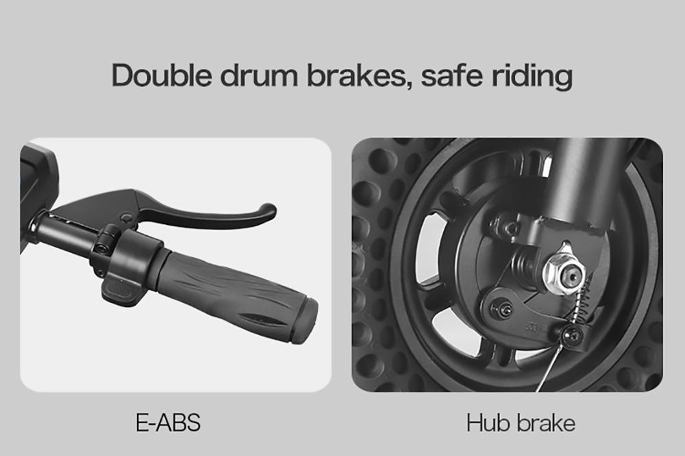 Mankeel Pioneer Electric Scooter 10 Inch Tires 500W Motor 25Km/h Max Speed 48V 10Ah IP68 Removable Battery 35-40km Range 120kg Max Load Double Drum Brakes 21 Mankeel Pioneer Electric Scooter 10'' Tires 10Ah Battery 35-40km Range 120kg Max Load