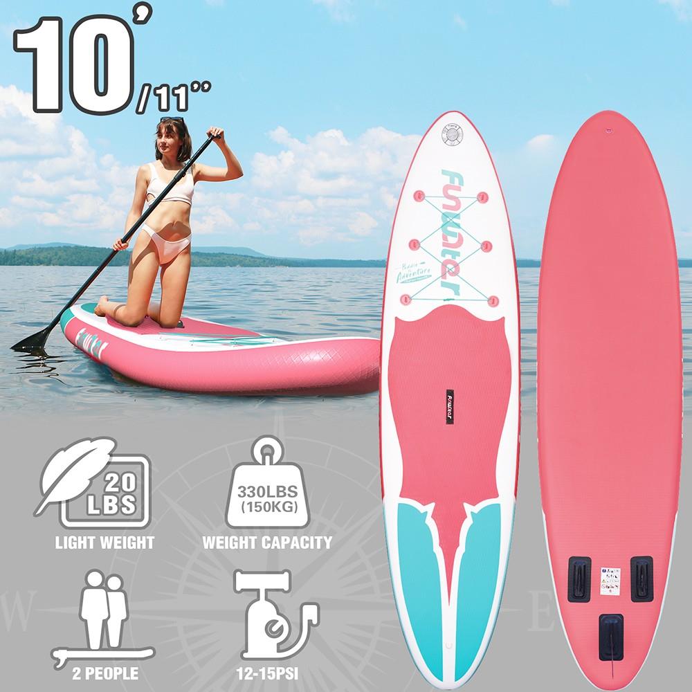 UK-Direct-FunWater-320cm-Inflatable-Stand-Up-Paddle-Board-Su