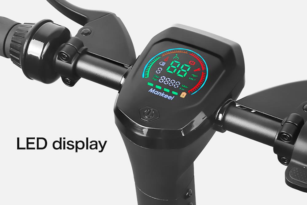 Mankeel Pioneer Electric Scooter 10 Inch Tires 500W Motor 25Km/h Max Speed 48V 10Ah IP68 Removable Battery 35-40km Range 120kg Max Load Double Drum Brakes 20 Mankeel Pioneer Electric Scooter 10'' Tires 10Ah Battery 35-40km Range 120kg Max Load