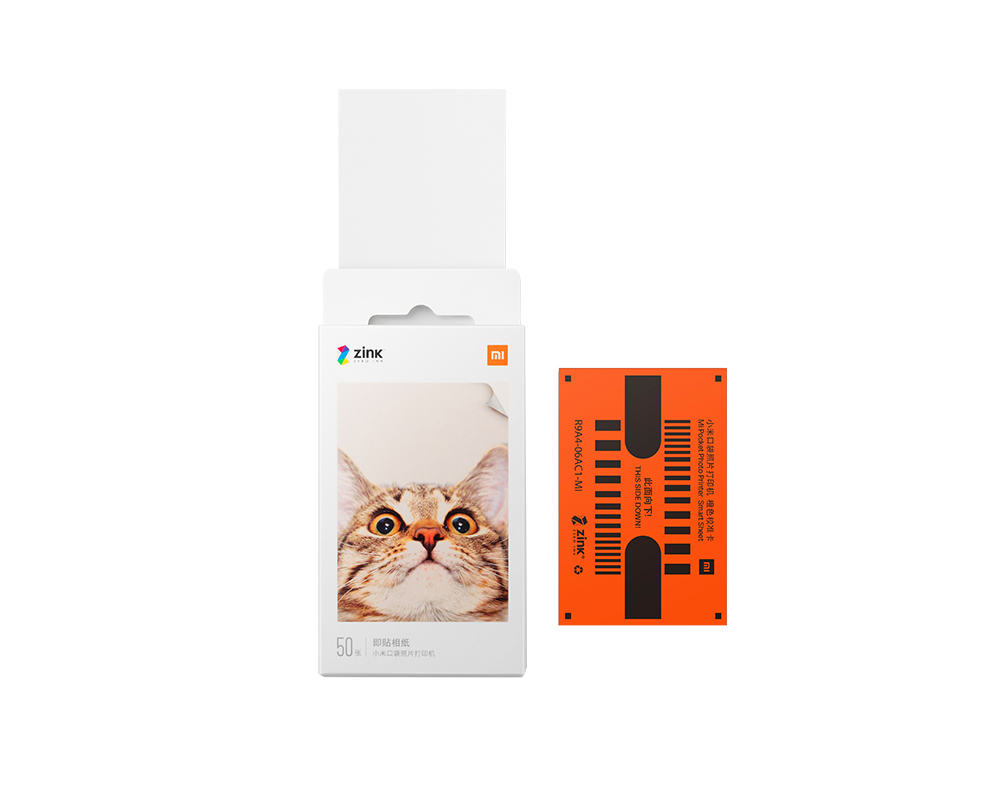 50pcs 3 Inch Xiaomi Photo Printing Paper Sticker for Xiaomi Pocket Photo Printer