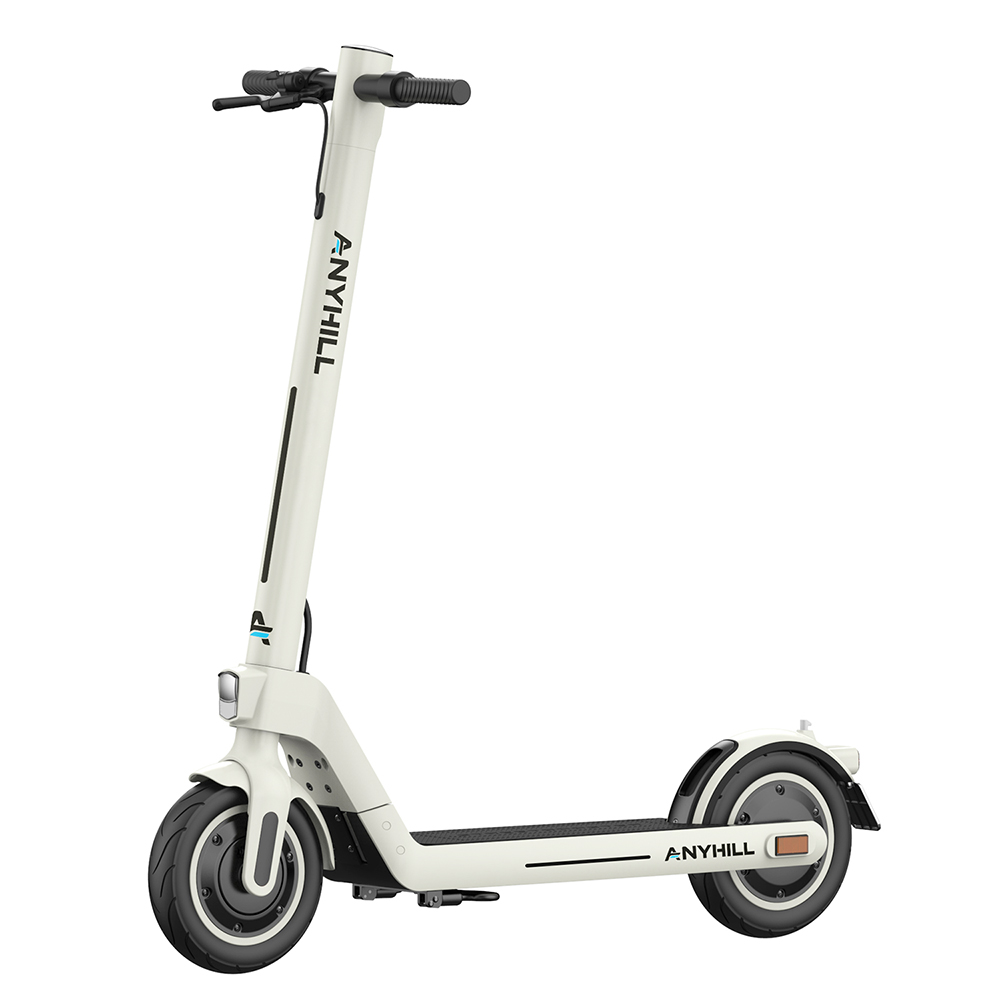 ANYHILL UM-2 Electric Scooter 10'' Pneumatic Tire 36V 10Ah Battery Rated 450W Motor 31km/h Max Speed - White