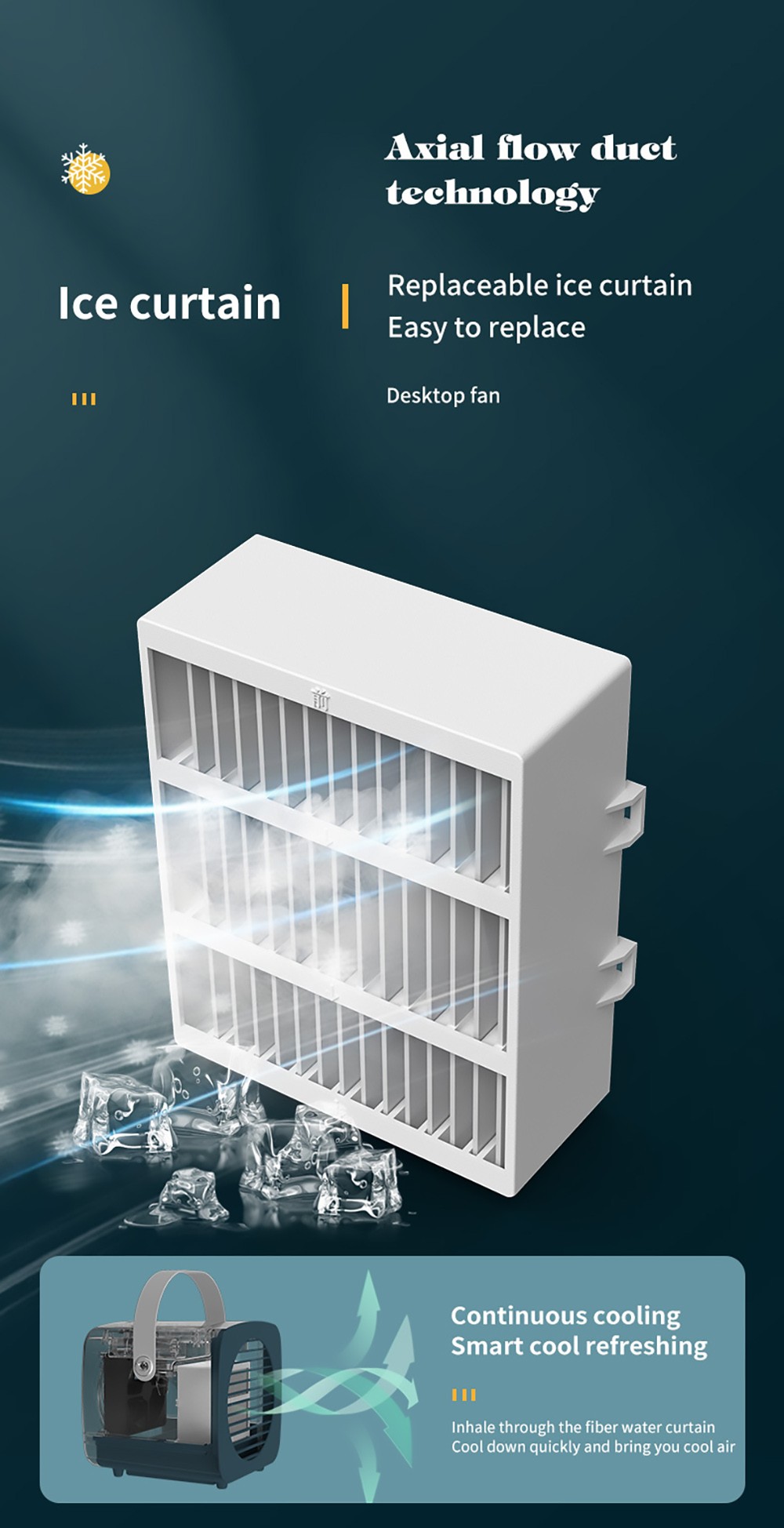 Coupon β Air Cooler Small Air Conditioner Fan Spray Humidification Refrigeration Aromatherapy Cooling Fan - Blue 𧨠20 Air Cooler Small Air Conditioner Fan Spray Humidification Refrigeration Aromatherapy Cooling Fan - Blue