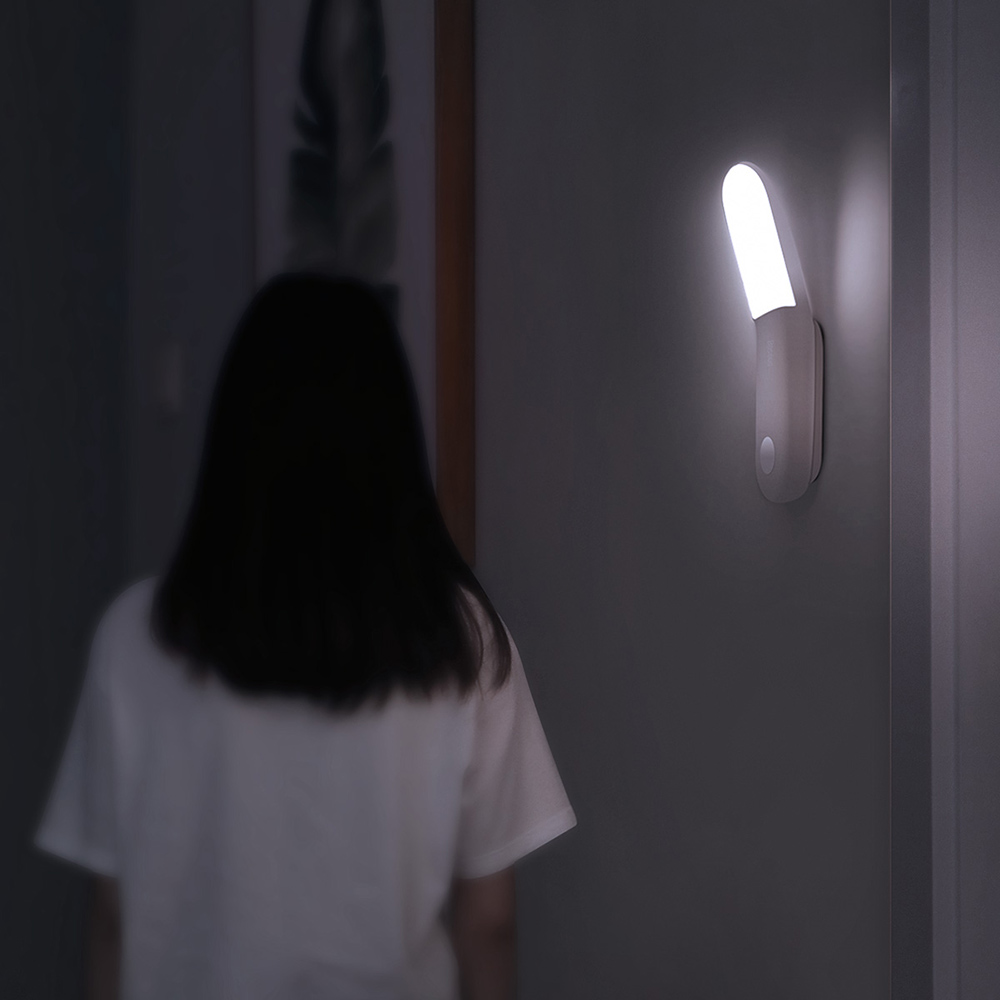 Baseus PIR LED Motion Sensor Light Y-Shape USB Rechargeable Magnetic Light - Cold White