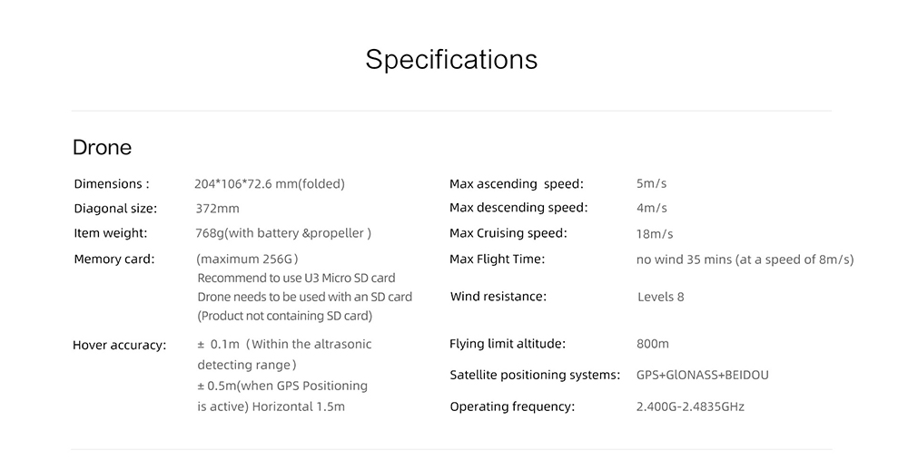 FIMI X8 SE 2022 V2 RC Quadcopter 10km FPV with 3-axis Gimbal 4K Camera HDR GPS, With Megaphone - 1 Battery