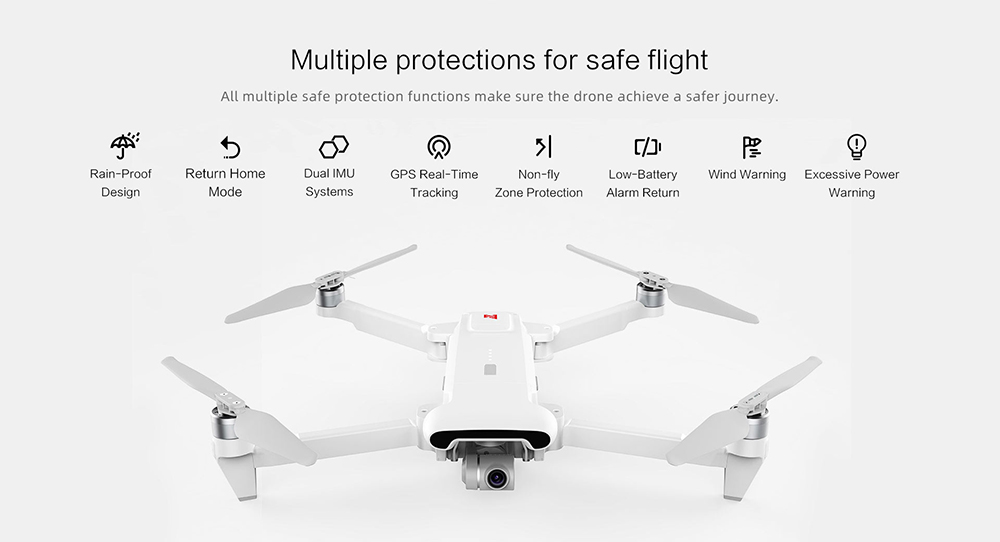 FIMI X8 SE 2022 V2 RC Quadcopter 10km FPV With 3-axis Gimbal 4K Camera HDR GPS, With Megaphone - 2 Batteries 40 FIMI X8 SE 2022 V2 RC Quadcopter 10km FPV with 3-axis Gimbal 4K Camera HDR GPS, With Megaphone - 2 Batteries